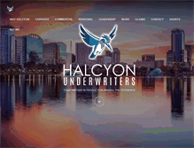 Tablet Screenshot of halcyonuw.com